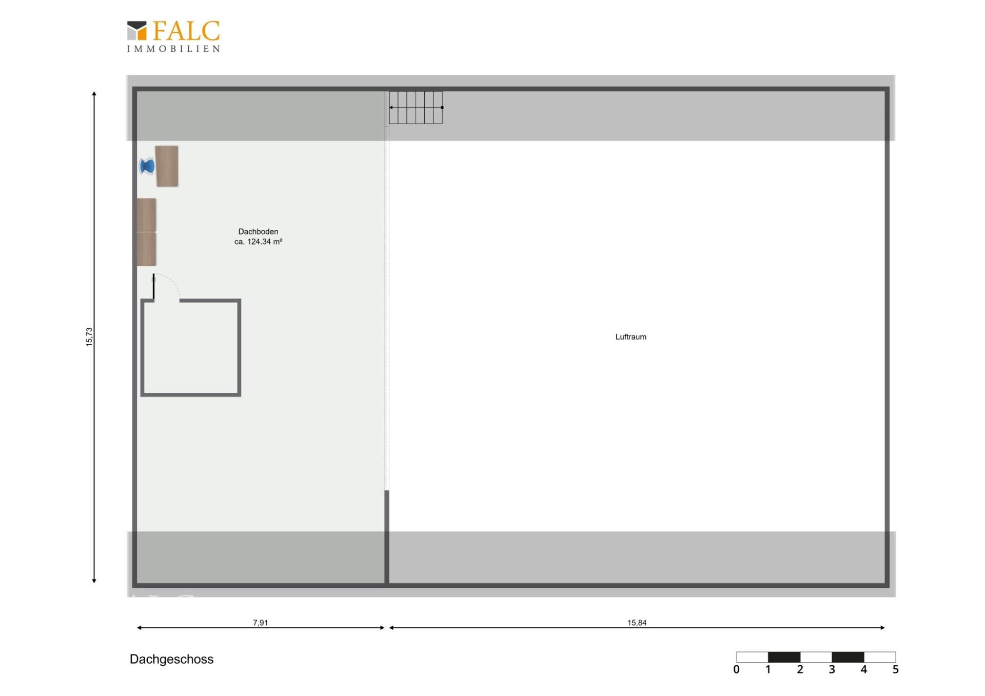 Grundriss Dachgeschoss